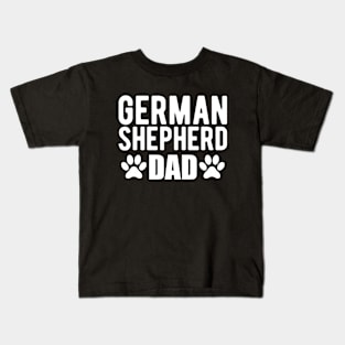 German Shepherd Dad Kids T-Shirt